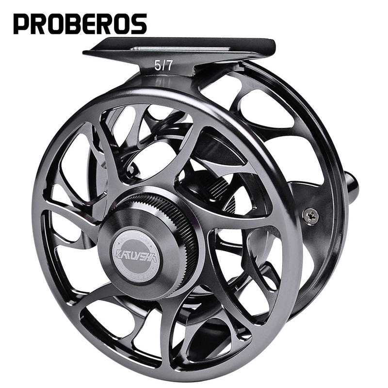 PROBEROS Μεταλλικός Μηχανισμός Fly Fishing με Ρυθμιζόμενα Φρένα