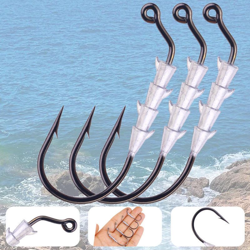 Σετ αγκίστρια ψαρέματος Lure Jig Head κατά της διαφυγής