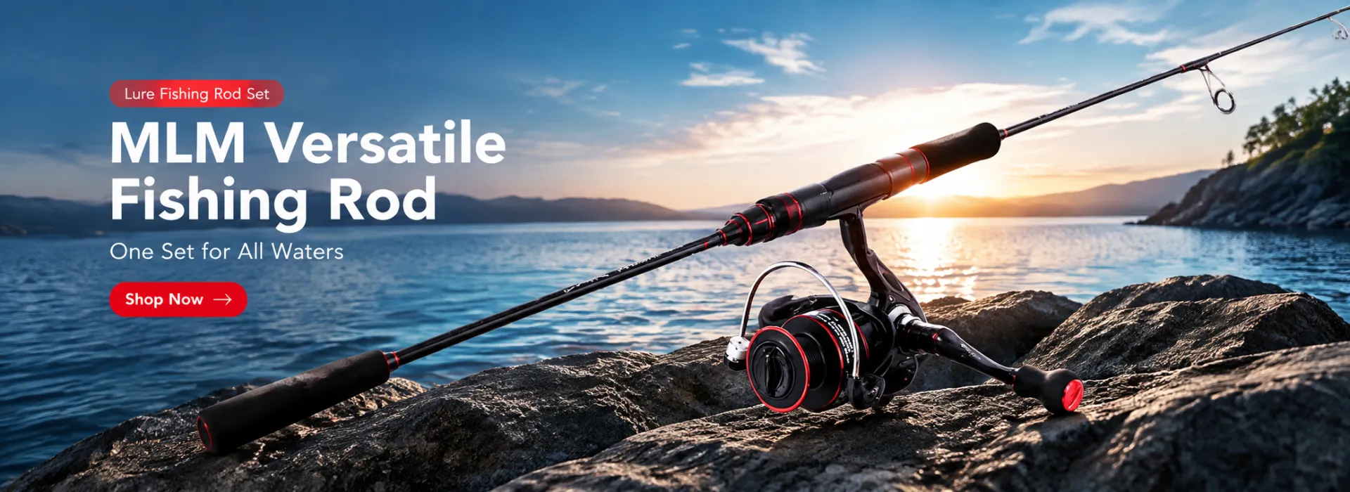 Σετ καλαμιού ψαρέματος Lure ML/M Long Casting